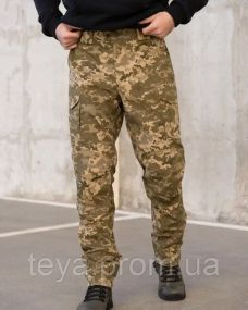 Штани колір хакі FI_006177