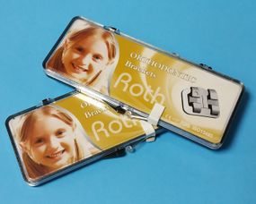 Металлические брекеты Gemini™. Roth Mini .022" w/h345, (верхняя челюсть: 10 шт.)