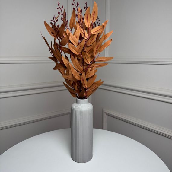 Рускус букет штучний, В-55 см 5шт/уп. Колір: коричневий | Зображення 1