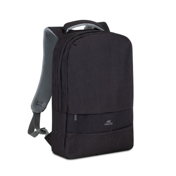Рюкзак городской Rivacase 7562 Black 12х30.5х46 см черный