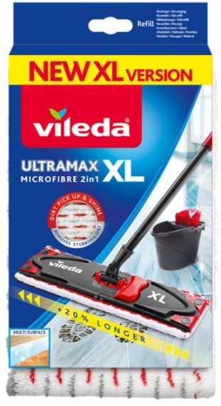 Насадка для швабри Vileda Ultramax XL Turbo XL 160933, мікрофібра | Зображення 2