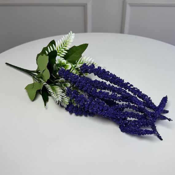 Гілка амаранту штучна 5шт/уп. Колір: фіолетовий