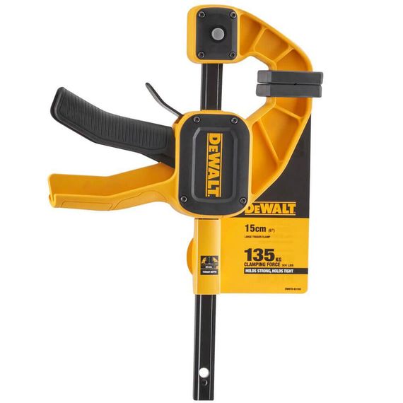 Струбцина L триггерная с максимальным усилием сжатия 135 кг DeWALT DWHT0-83192 | Зображення 3