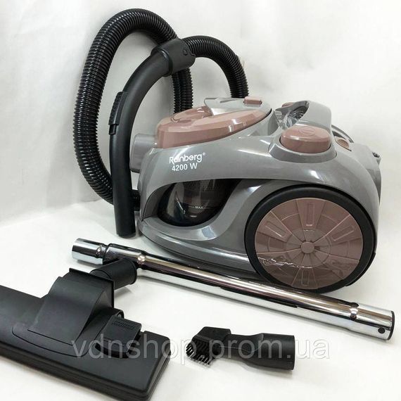 Хороший пилосос для прибирання в домашніх умовах Rainberg RB-653 2500Вт, Зручний пилосос для прибирання FW-20 | Зображення 9