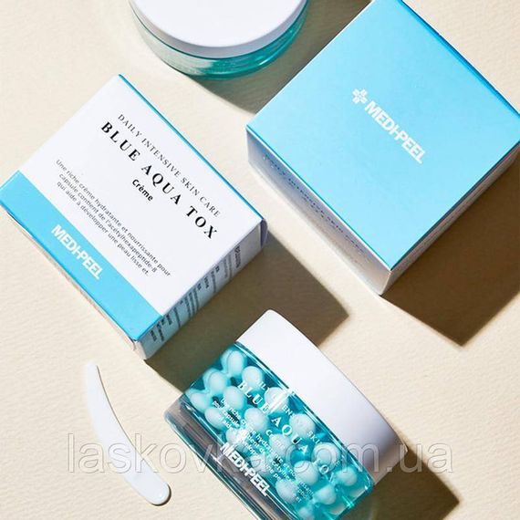 Інноваційний капсульний крем Medi-Peel H8 Power Blue Aqua Tox Cream, 50 мл | Зображення 4