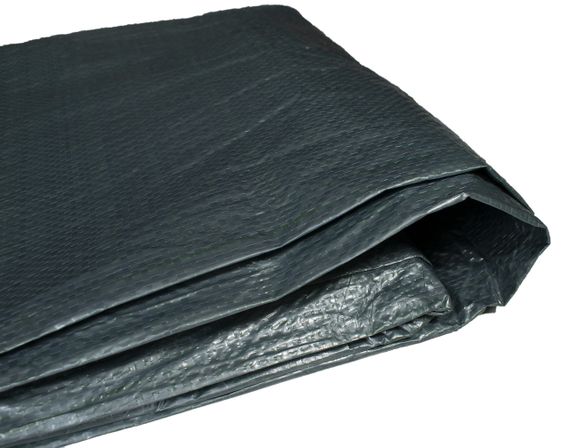 Тент 100г/м2  4*6м "Grey" тарпаулиновый тент от дождя | Зображення 1