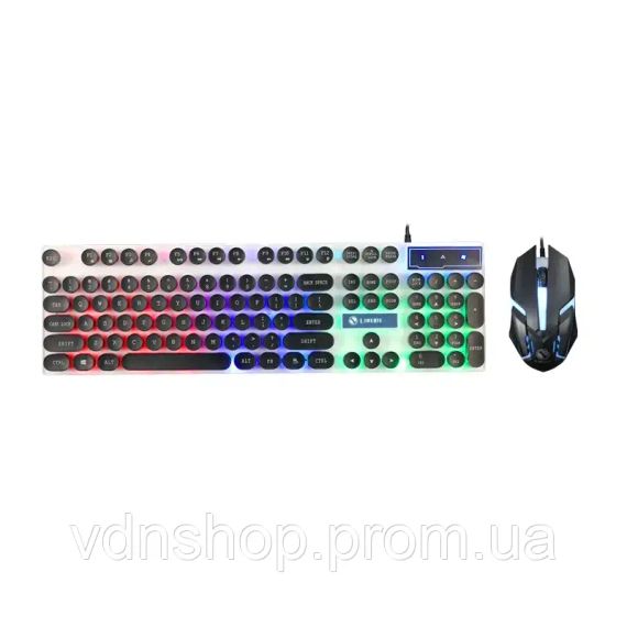 Комплект ігрової клавіатури та миші з підсвічуванням FOREV FV-Q90 | Зображення 3