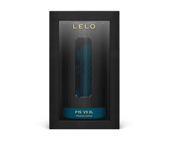 Смарт-мастурбатор LELO F1S V3 XL Teal, увеличенный, 2 мотора, 8 режимов, стимуляция звуковыми волнами | Зображення 3