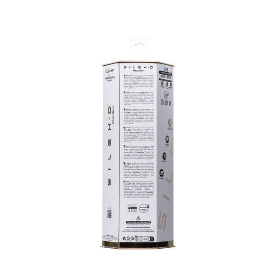 Фалоімітатор SilexD Tomas Real Skin Flesh (9in MODEL 1), суперсофт-силікон+Silexpan, діаметр 4,9 см Sex Aura | Зображення 9