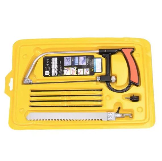 Ножівка по дереву в наборі з пилками TV One, Пилка для дерева та металу ручна