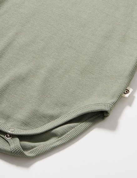 Дитяче боді для дівчинки Green Cotton 92 см Оливковий (25111217B) | Зображення 3