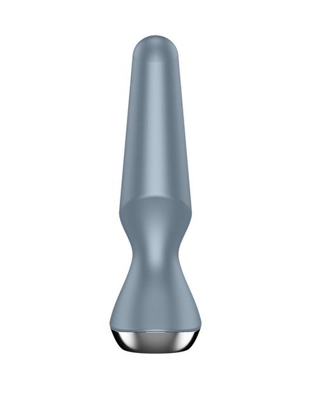 Анальна смарт-вібропробка Satisfyer Plug-ilicious 2, Сірий | Зображення 3