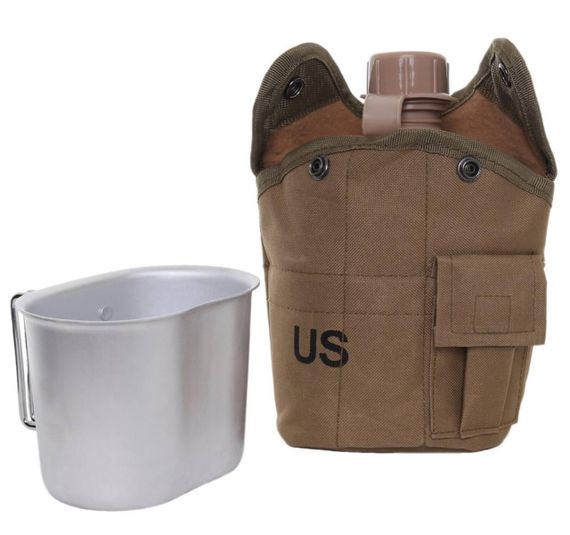 Фляга пластикова US 1L з казанком | Зображення 8