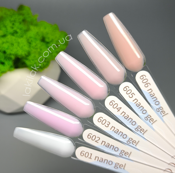 Моделирующий гель GeliX Builder Nano gel NG-605 15мл HEMA & TPO FREE | Зображення 2