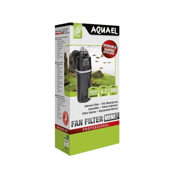 Фільтр Aquael для акваріума внутрішній Fan Mini Plus 260 л/год на 30-60 л