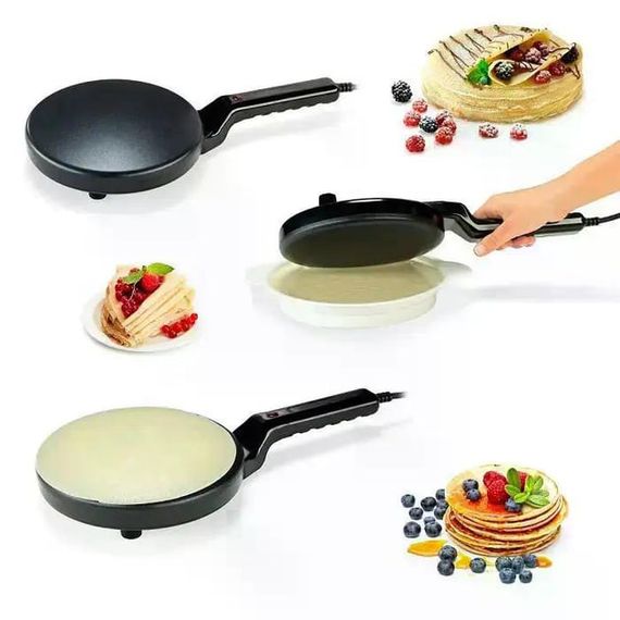 Блинница электрическая CREPE MAKER • Сковорода для блинов с антипригарным покрытием | Зображення 2