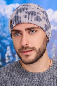 Мужская шапка «Камет тай-дай» (4928-1) графит