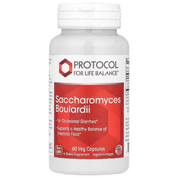 Сахароміцети Буларді Protocol for Life Balance Saccharomyces Boulardii 60 Veg Caps