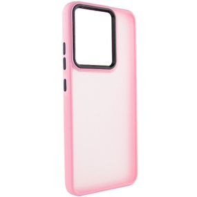 Чохол TPU+PC Lyon Frosted для Xiaomi Redmi 12C TPU+PC, Black TPU+PC, Pink