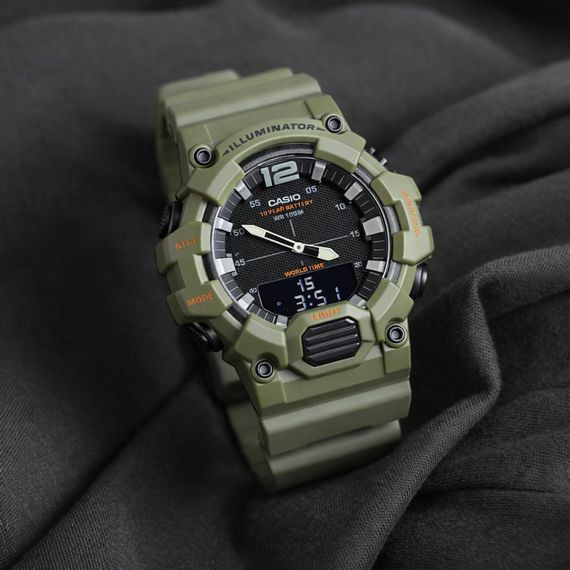 Чоловічий годинник Casio HDC-700-3A2 | Зображення 1
