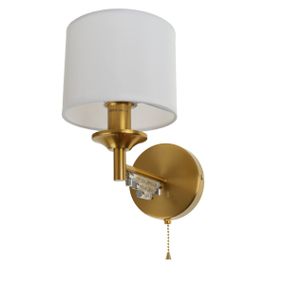 Бра настенное накладное классическое BKL-720W/1 E14 AC