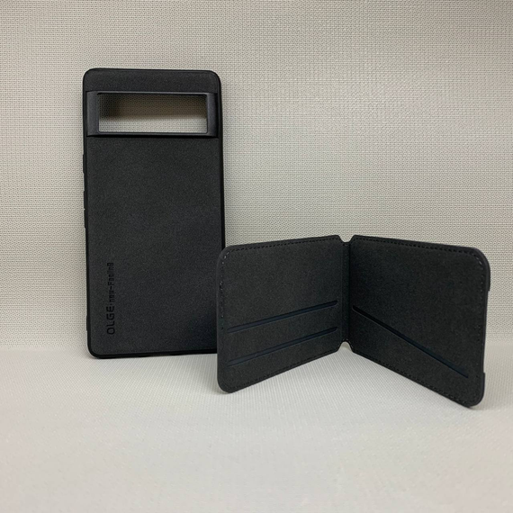 Чохол-гаманець Lux Нубук для Google Pixel 7 з силіконовою основою | Зображення 2