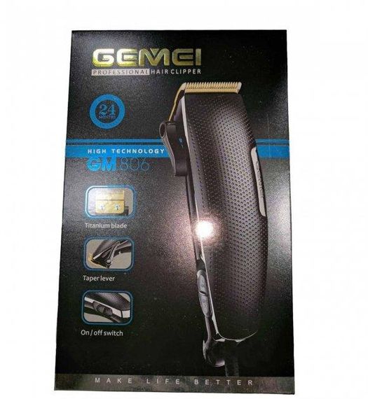 Машинка для стрижки професійна Gemei GM-806 | Зображення 3