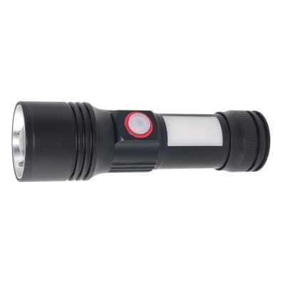 Фонарь Quantum Adept 10W LED zoom +COB з USB+ Li-ion18650/2600mAh (QM-FL1031-18650/2600) | Зображення 5