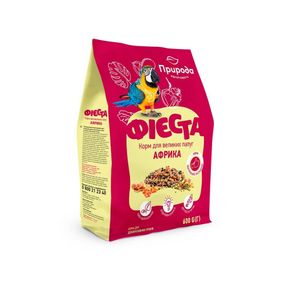 Корм Природа Фієста Африка для великих папуг 600 г