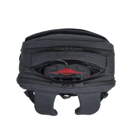 Рюкзак городской Rivacase 8365 / Black 32х47.5х17 см черный | Зображення 6
