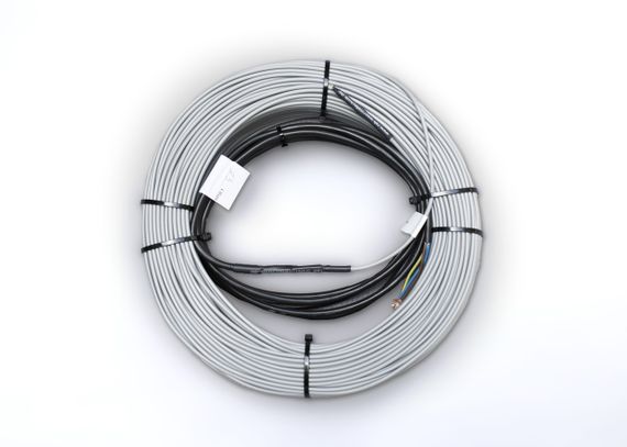 Комплект теплый пол WAZZELL EASYHEAT + термостат механический. Нагревательный кабель универсальный 100 м / | Зображення 2