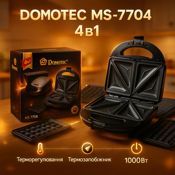 Гриль для сендвичей Domotec, Электросушилки для фруктов, Прижимной гриль с поддоном AE-37