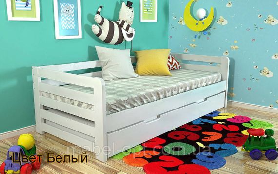 Дерев'яне ліжко Немо 80х190 см Arbor Drev | Зображення 3