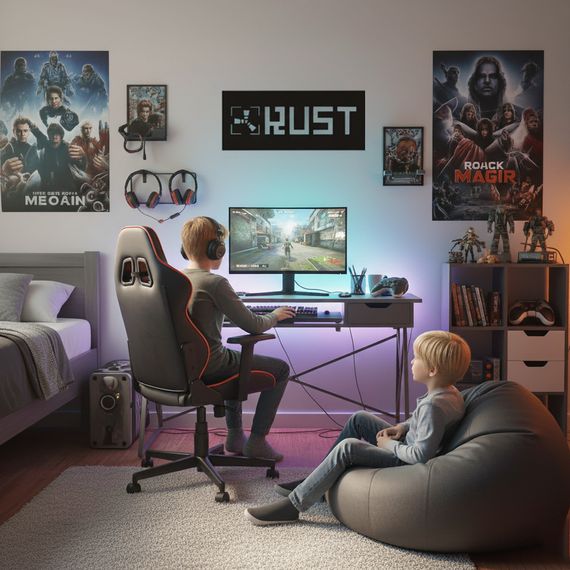 Панно декоративне картина на стіну Rust LED підсвітка 560x180 acr-p000277 | Зображення 2