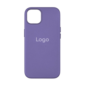 Чохол Leather Case with MagSafe для iPhone 15 Pro Max Колір Wisteria