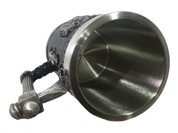 Чашка 3D Skull Mug Череп пивний кухоль Двоголовий Оріл (код: SKU-1380273916) | Зображення 4