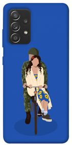 Чохол IBANAN Військова парочка для Samsung Galaxy A72 4G / A72 5G