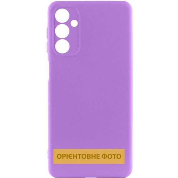 Чохол TPU GETMAN Liquid Silk Full Camera для Xiaomi Redmi 15 (EU) Фіолетовий / Purple