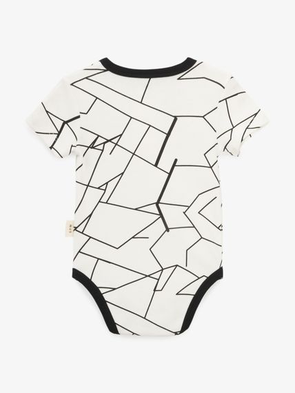 Костюм боді+шорти для хлопчика Mini Papi 26109 3-6 місяців Білий shop (2000999603808) | Зображення 4