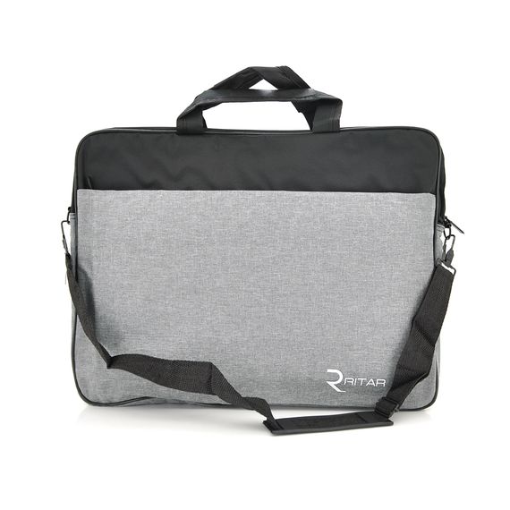 Сумка для ноутбука Ritar 17 "джинсова тканина, Gray-black, Q65