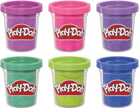 Набор пластилина Play-Doh: Glitter Collection (6 баночек «Блестящая коллекция»)