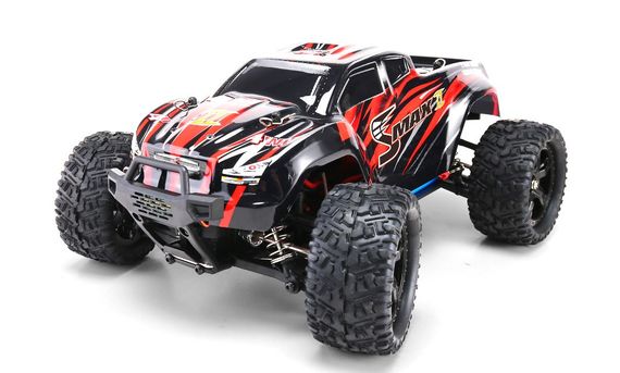 Радіокерована машинка Remo Hobby S Max 1635 Monster Truck 1/16 4WD Brushless (Remo Hobby  S Max 2) Red | Зображення 2
