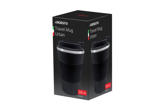 Термокухоль Ardesto Urban 500 мл чорний AR2650TMB | Зображення 3