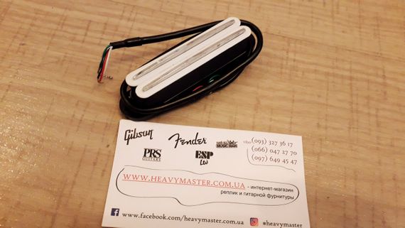Рельсовий сингл хамбакер датчик для електрогітари Fender Stratocaster Ibanes білий | Зображення 1
