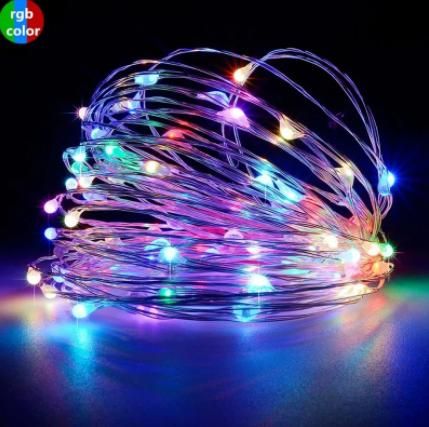 Гірлянда вулична світлодіодна вологозахищена в силіконі "MONTANA" RGB | Зображення 1