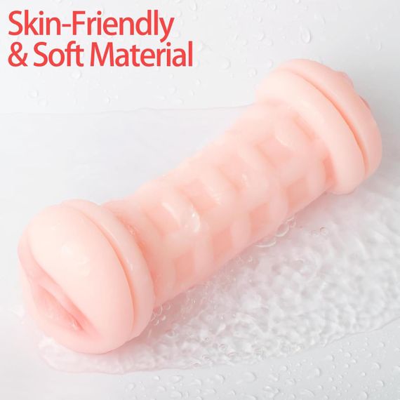 Мастурбатор з двома входами OYO - Double Pump RED, YQM-205 RED Sex Aura | Зображення 7
