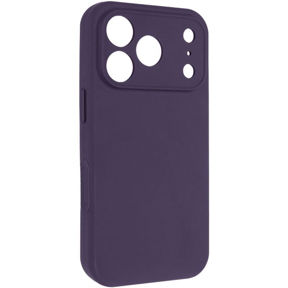 Чохол Silk Full Camera Protective (AA) NO LOGO для Apple iPhone 17 Pro / 18 Pro (6.3") Фіолетовий / Elderberry