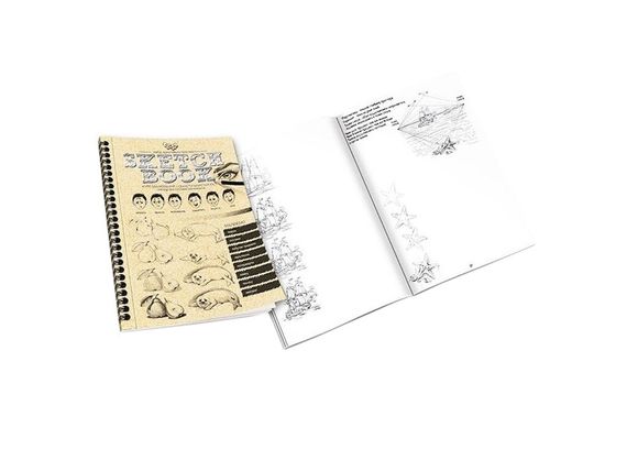 Набір креативної творчості SKETCH BOOK SB-01-02 Різнокольоровий shop (4820186072907)