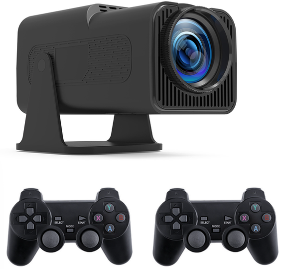 Проектор (HCS350 PRO) с играми и джойстиками Android 11 | Зображення 2
