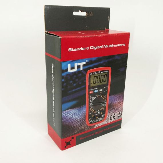 Мультиметр тестер вольтметр Digital UT61A / Тестер для електрика / Тестер для TF-811 вимірювання напруги